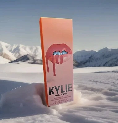 Lápiz labial líquido mate Kylie Jenner y delineador de labios tono Bite Me 403 nuevo auténtico Foto 1 de 4