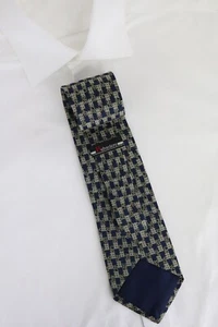BELVEDERE Tie Men's ONE SIZE Classic Formal Pointed Patterned Multicolor - Picture 1 of 6