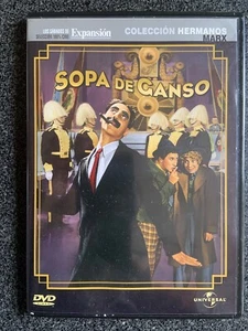 SOPA DE GANSO (1933) - DVD - COLECCIÓN HERMANOS MARX - EXPANSIÓN - 2008 - Imagen 1 de 2