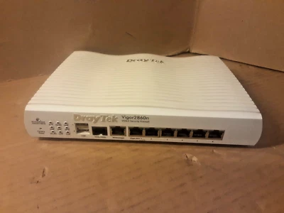 DrayTek Vigor2860n vDSL2 Wireless Security Firewall MISSING PSU & ANTENNA  - Image 1 of 4