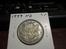 1949 - ND - Canada Silver Half Dollar - Canadian 50 cent coin