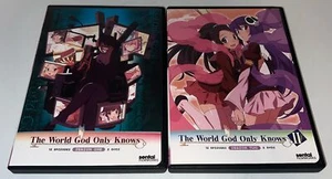 The World God Only Knows: Season 1 & 2 (DVD, 4 Discs) Anime - Foto 1 di 4