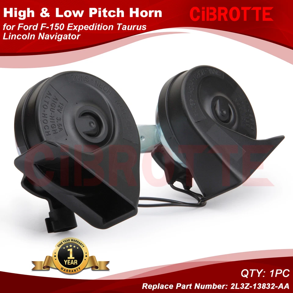 ⭐High Low Pitch Horn Assembly for Ford F150 Expedition Taurus Navigator Lincoln⭐ - Изображение 1 из 4
