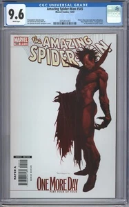 Amazing Spider-Man #545, CGC 9.6 WHITE pages - Djurdjevic Cover; One More Day - Picture 1 of 2