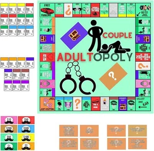 Adult Board Games for Date Night & Couple Relationship Conversation Ideas Gifts - Picture 1 of 7