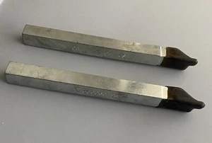 Two PCS LC-500060 LH Brazed Carbide Tip Cut-Off Tool 1/2"Shank .060"W M-100 USA - Picture 1 of 2