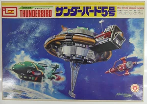 Thunderbirds vintage Imai Thunderbird 5 & Thunderbird 3 Model Kit from Japan - Picture 1 of 4