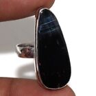 Black Tiger Eye Ring| Beautiful Gemstone Handmade Gift Us Size 5.5 Au W724