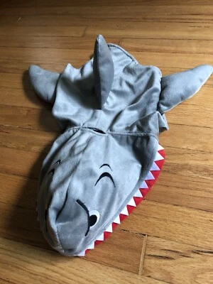 Old Navy Dog Supply Gray Shark Costume Size S Small Dog Costume Halloween - Image 1 of 4