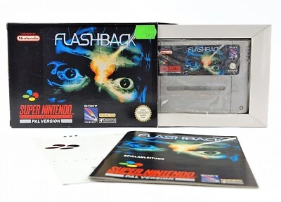 Jeu Super Nintendo : Flashback - Module notice d'origine | SNES PAL NOE - Photo 1/4