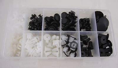 146 PCS FENDER DOOR HOOD BUMPER TRIM CLIP BODY RETAINER ASSORTMENT FOR TOYOTA  - Image 1 of 4