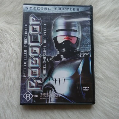 Robocop DVD 1987 EDICIÓN ESPECIAL Película de Ciencia Ficción R18+ Película Clasificada R Película Distópica Foto 1 de 4