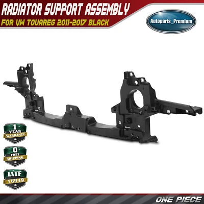 Опора радиатора в сборе для Volkswagen Touareg 2011 2012 2013 2014-2017 черная - Изображение 1 из 4