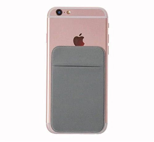 Universal Adhesive Pocket -Stick-On Wallet Card Holder Pouch Case for Cell Phone - Image 1 of 1