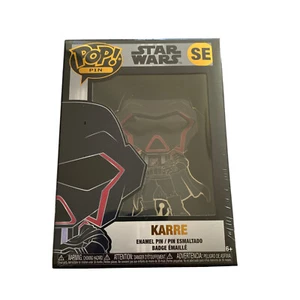 Funko POP! Star Wars Karre Enamel Pin w/ Removable Stand - SE - Disney - NEW - Picture 1 of 6