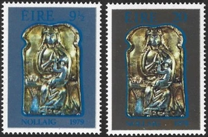 1979 Irland Sg 454/455 Weihnachten postfrisch - Bild 1 von 2
