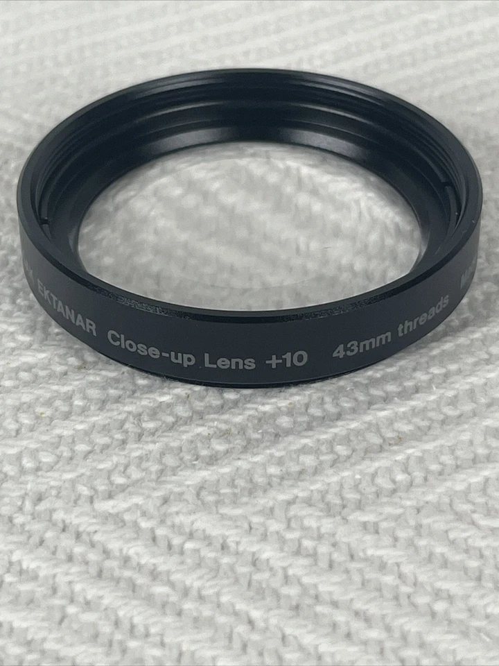43mm threaded Kodak Ektanar Close up +10 Lens Filter Made in Japan RARE - Image 1 of 1