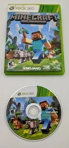 Minecraft Xbox 360 Edition COMPLETE Mojang 2013 TESTED - Picture 1 of 2