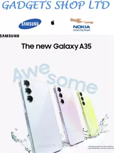 Samsung Galaxy A35 5G 128GB/6GB RAM Smart Mobile Phone - Unlocked - Picture 1 of 19