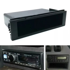 Single Din Car Stereo Radio Dash Cup Holder Storage Box CD Case Part Universal - Bild 1 von 12