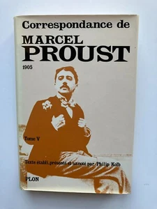 " Correspondance de Marcel PROUST " Tome V (1905) aux Edit° Plon - Picture 1 of 1