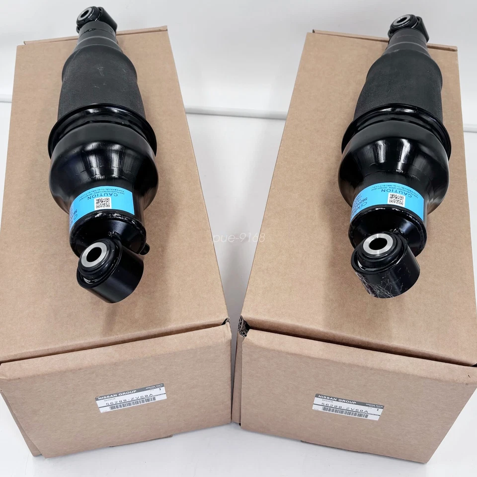 PAIR Rear Air Suspension Shocks Struts For Infiniti QX56 JA60 Nissan Armada WA60 Foto 1 de 4
