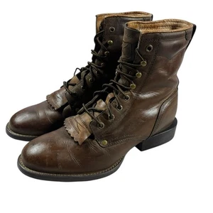 Twisted X western lace up boots size 5.5B - Picture 1 of 9
