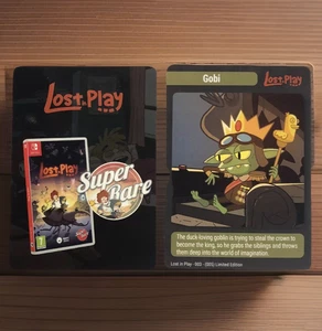 Tarjeta de título Lost in Play y Gobi #003 juegos súper raros TC#88 exclusivo SRG - Imagen 1 de 6