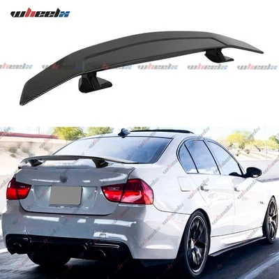 Alerón trasero de fibra de carbono de 47" para E90 325i 330i 328i 325i M3 Foto 1 de 4
