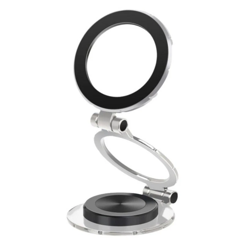 360° Magnetic Phone Holder Car Mount with Foldable Stand For iPhone Samsung NEW - Image 1 of 4
