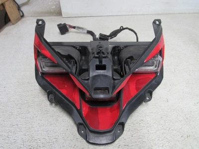 23 LYNX SHREDDER DS 850 TURBO HEADLIGHTS HEAD LIGHT LAMP SUPPORT TRIM OEM  #0157 - Image 1 of 4