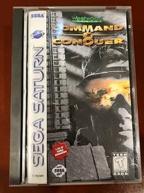 Command & Conquer (Sega Saturn, 1997) CIB W/Registration Card
