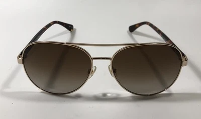Gafas de sol Kate Spade NY AVERIE/S 06JLA doradas Habana 58-15-140 polarizadas usadas en excelente estado Foto 1 de 4