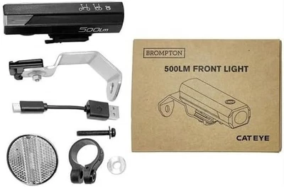 Brompton 500LM Headlight, Mounting Bracket Set Q102887 - Image 1 of 4