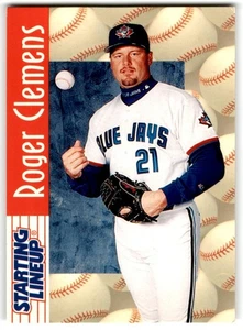 1997 Starting LIne Up Roger Clemens Toronto Blue Jays #21 - Picture 1 of 2