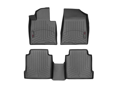 Forro de piso WeatherTech para Kia Cadenza 2017-2020 - 1ª y 2ª fila, negro Foto 1 de 4