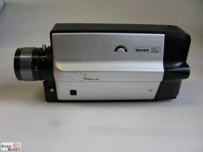 Bauer Super 8 Filmkamera Top Star S8 Objektiv Neovaron 1,8/9-36 mm lens Kamera - Bild 1 von 3