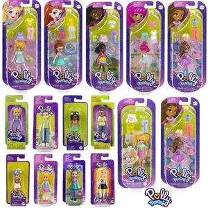 Polly Pocket Accessories Doll Set 9 cm – Trendy Outfit & Mini Dolls Mattel Toy - Picture 1 of 139