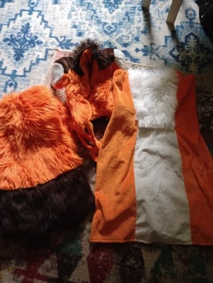 3 Wishes 鹿服装全套人造皮草类似于美国制造的 j 情人节 — 第 1/4 张图片