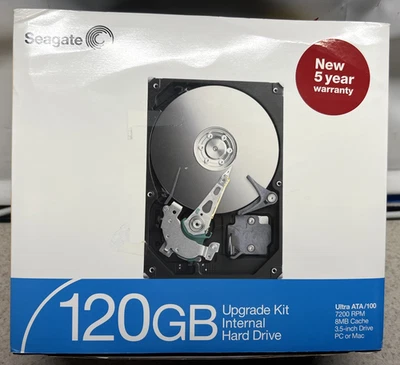 Seagate Barracuda 7200.7 Plus ST3120026A-RK 120GB 7200 RPM New Sealed - Image 1 of 4