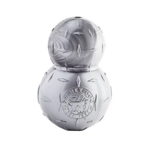 Planet Dog Orbee-Tuff Diamond Plate Double-Tuff Large Chew Dog Toy Steel Gray - Picture 1 of 2