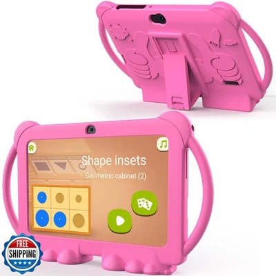 Kids Tablet, 7 inch Android Tablet for Kids, 4GB RAM 32GB ROM 1TB Expand, Tod - Image 1 of 4