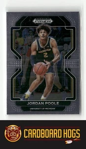 2022 Prizm Draft Picks #28 Jordan Poole Michigan Wolverines - Picture 1 of 2