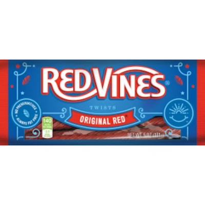 Red Vines Original Red Twists Licorice, 5 Ounce, 12 Per Case - Imagem 1 de 2
