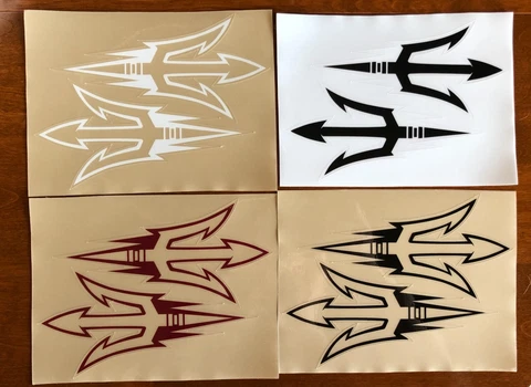 Arizona State Sun Devils Football Helmet Decals - Full Size Cover