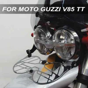 For Moto Guzzi V85TT Motorcycle Folding Headlight Head Light Guard Protector - Picture 1 of 14