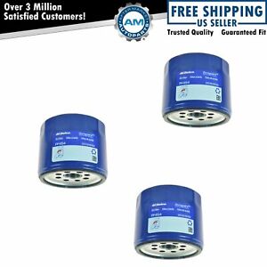 AC Delco PF454 Oil Filter Set of 3 for Buick Cadillac Chevy GMC Olds Pontiac New