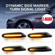 Dynamische LED Seitenblinker Blinker BMW E90 E91 E92 E93 E87 E82 E60 E46 SB24 S
