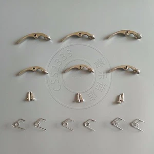 Juego de 3 nuevas llaves de agua/válvula de saliva de trompeta para reparar níquel -chapado - Imagen 1 de 6