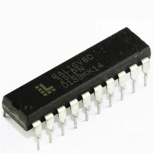 10PIÈCES IC GAL16V8D GAL16V8D-25LP -15LP DIP-20 NEUF - Photo 1/1